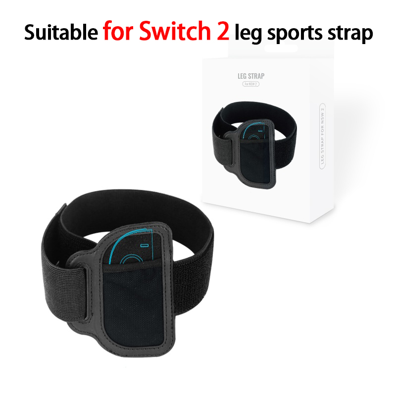 Gaming Accessories Kit - Beinriemen für Switch2, Klettverschluss, verstellbar, atmungsaktiv