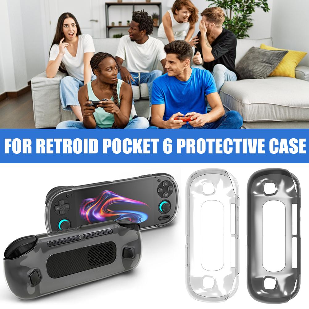 Gaming Accessories Dropshipping - Schutzhülle für Retroid Pocket 6, transparente