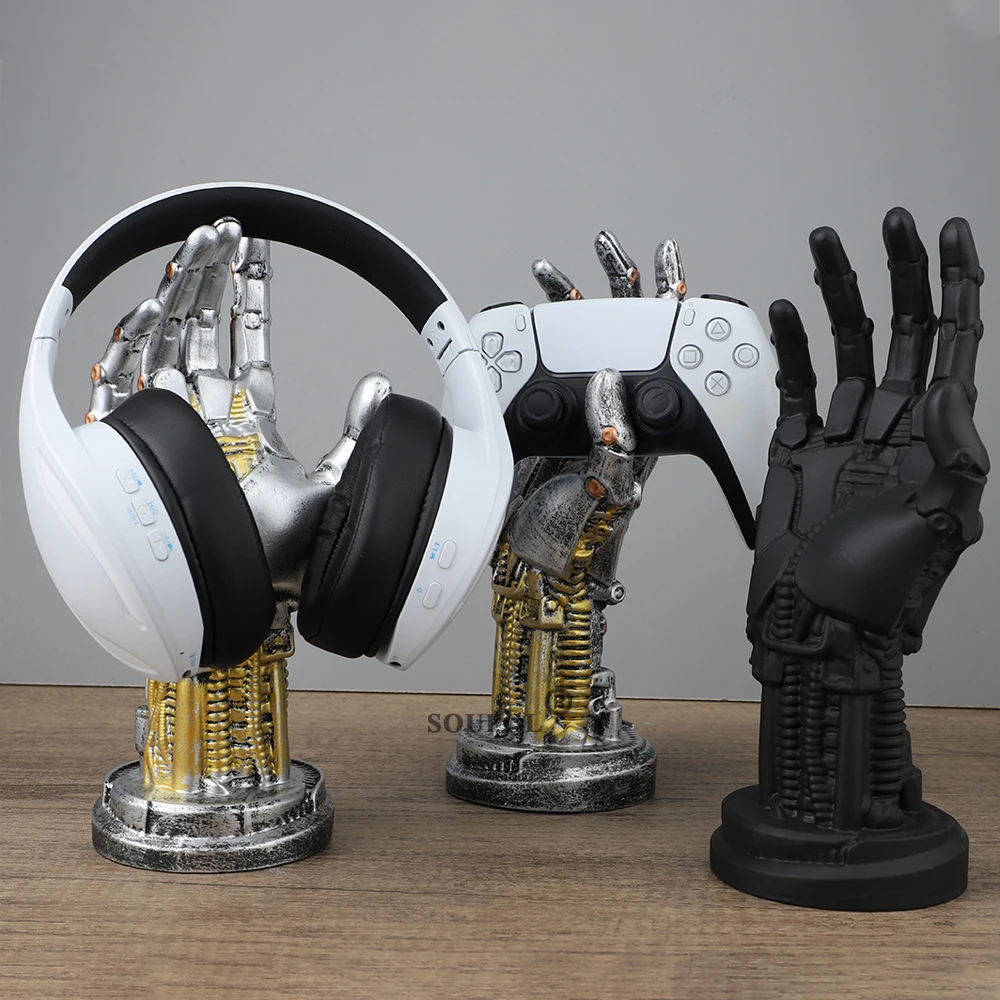 Gaming Accessories Playstation - Für PS4/PS5/Xbox Series Gamepad-Halterung Cyberpunk Roboter-Ständer