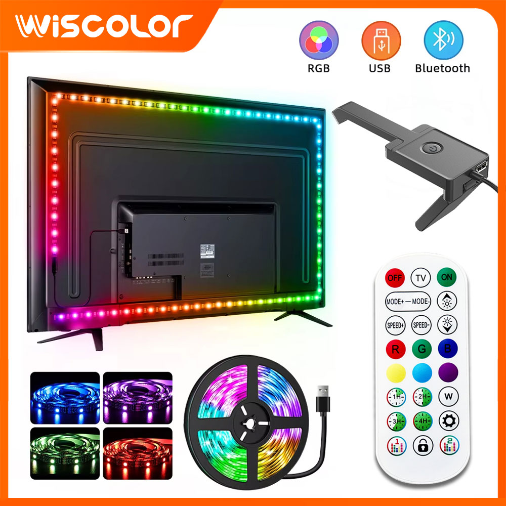 Gaming Accessories App - TV-Hintergrundbeleuchtung, synchronisierter LED-Streifen, RGB, intelligentes Umgebungslicht,