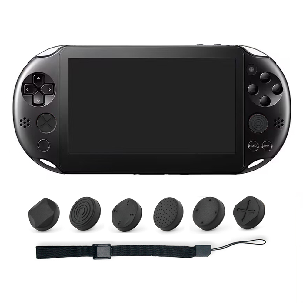 Gaming Accessories Playstation - 7-in-1-Silikon-Anti-Rutsch-Thumbstick-Griffkappe, Joystick, analoge Schutzhülle für Psvita