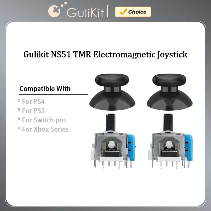 Gaming Accessories Kit - GuliKit NS51 TMR Joystick mit Stick-Kappe,