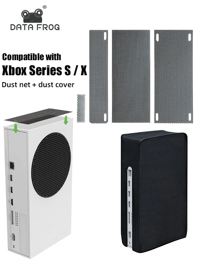 Gaming Accessories Xbox Series S - DATA FROG Abnehmbares, waschbares, staubdichtes Schutzabdeckungs-Filterkit