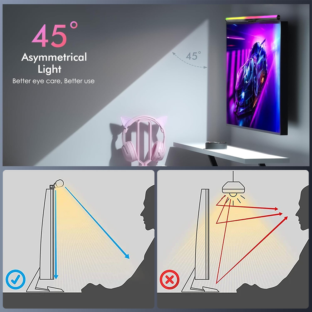 RGBIC-Monitor-Lichtleiste in P – Gaming Accessories App Bewertung und Preis