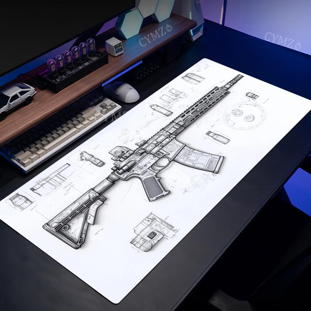 AR-Gewehr und Teilezeichnungen – Gaming Accessories Drawing Bewertung und Preis