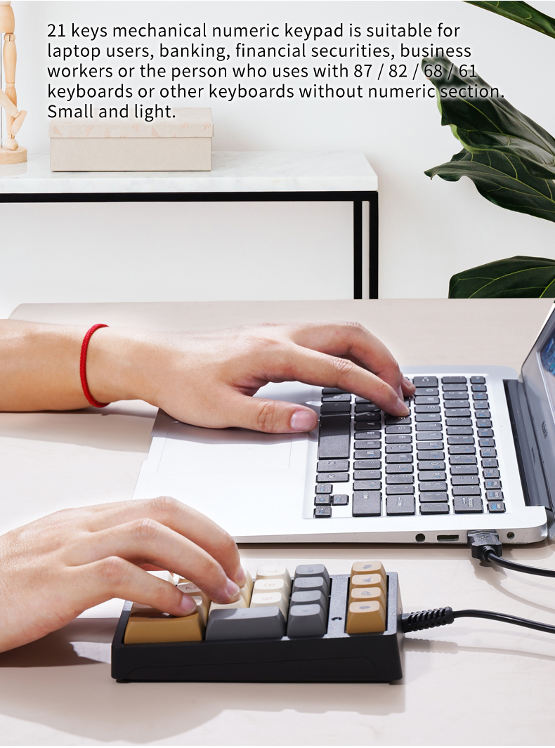 T21 Mini-Nummernblock mit RGB- – Keyboard Numpad Separate Bewertung und Preis