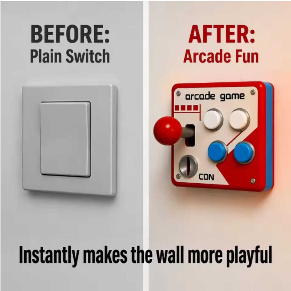 Retro Arcade Joystick Schalter – Gaming Accessories Bedroom Bewertung und Preis