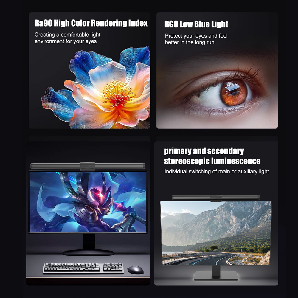 Monitor-Lichtleiste, 43 cm, au – Gaming Accessories Wall Mount Bewertung und Preis