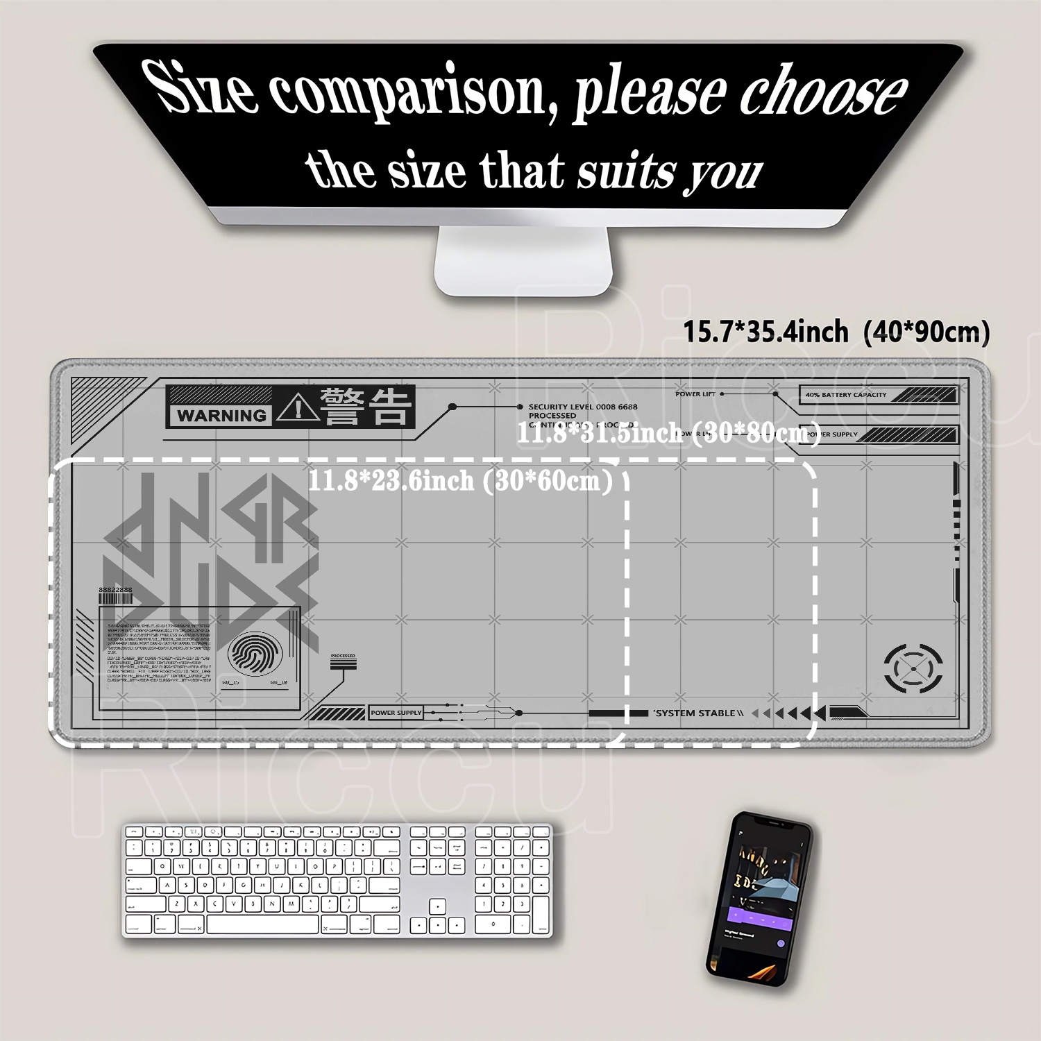 Erweiterte Mausunterlage Große – Gaming Accessories Drawing Bewertung und Preis