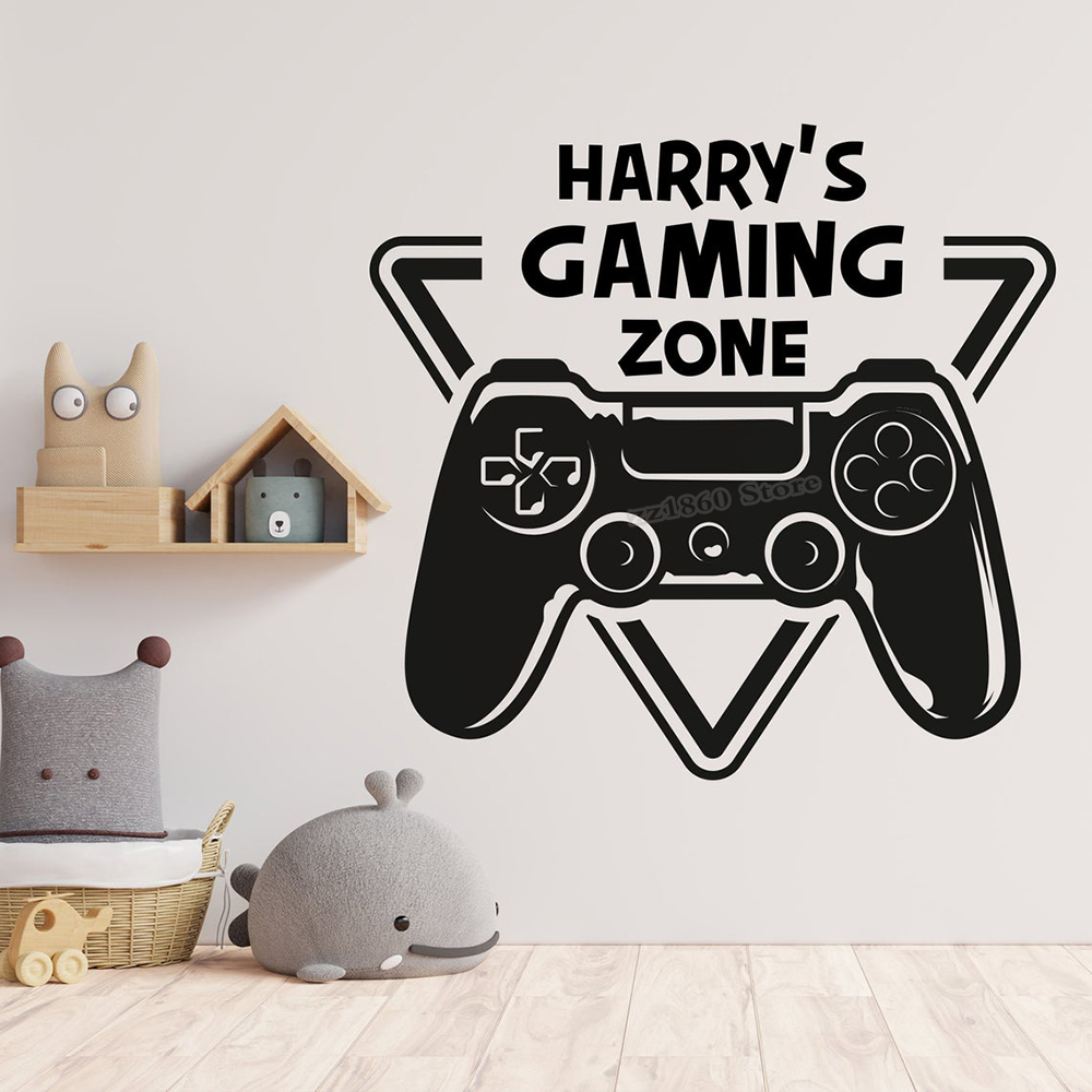 Custom Name Gaming Zone Wand A – Gaming Accessories For Bedroom Bewertung und Preis