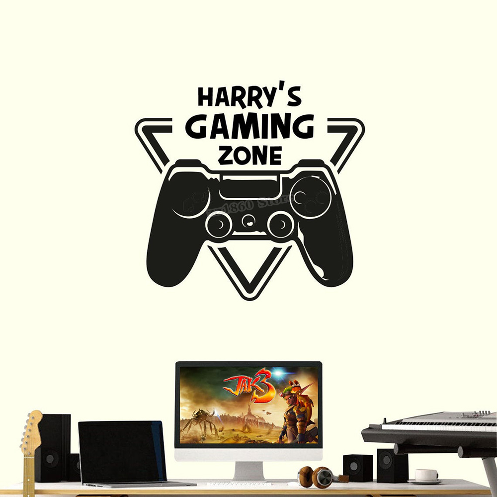 Custom Name Gaming Zone Wand A – Gaming Accessories For Bedroom Bewertung und Preis