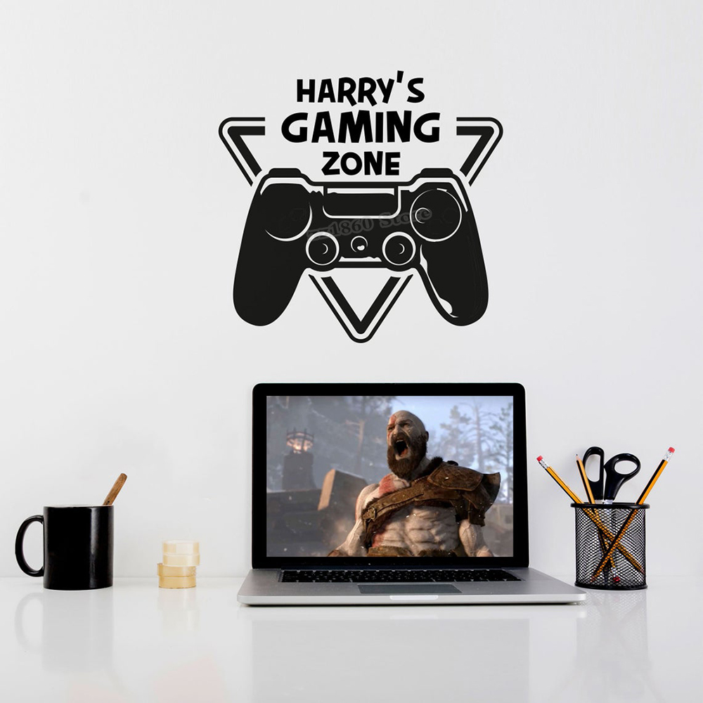 Custom Name Gaming Zone Wand A – Gaming Accessories For Bedroom Bewertung und Preis