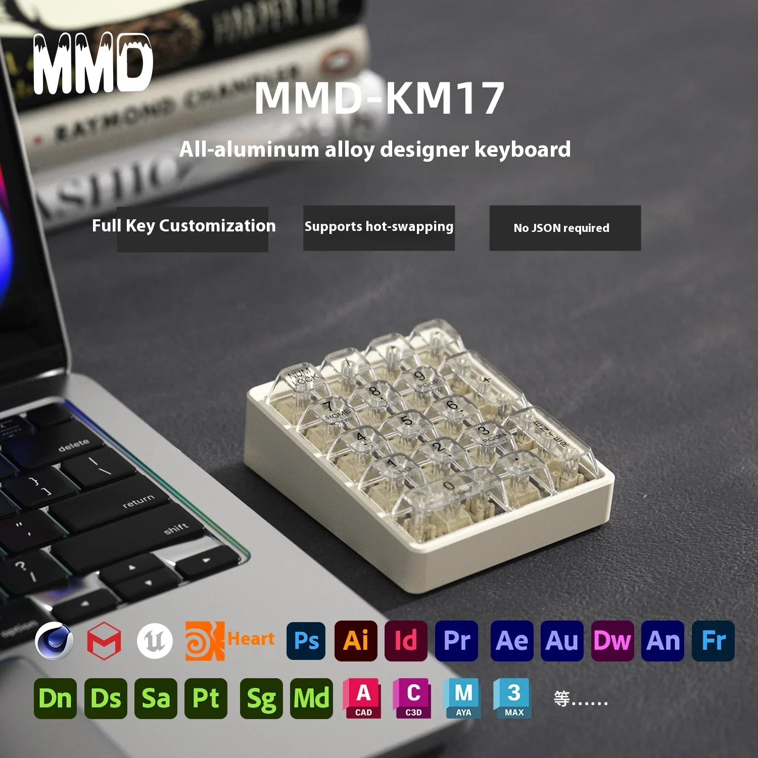 MMD KM17 Numpad 17 Tasten Desi – Keyboard Numpad Separate Bewertung und Preis