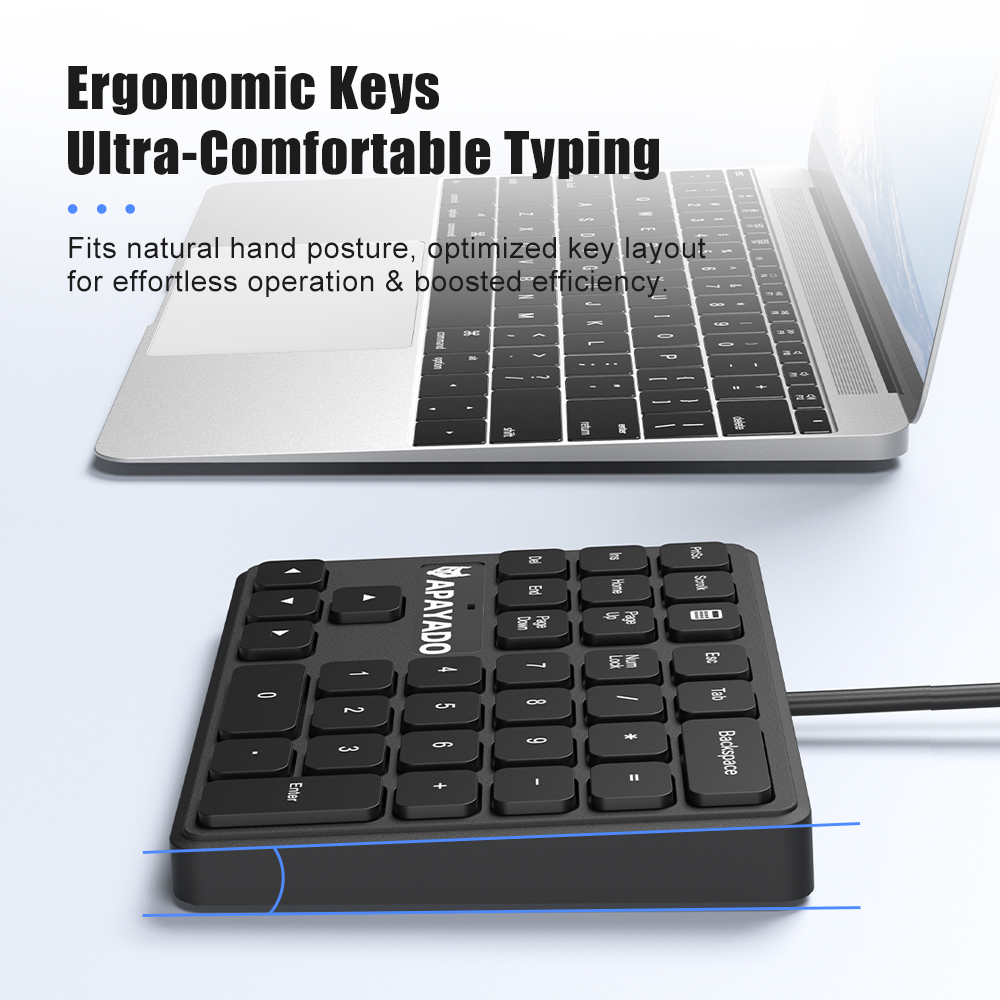 Kabelgebundene numerische Tast – Keyboard Numpad Separate Bewertung und Preis