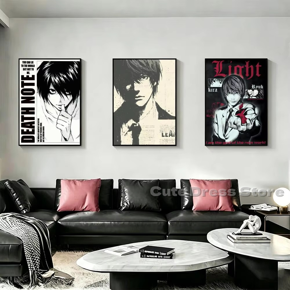 Death Note Leinwanddruck, unge – Gaming Accessories For Bedroom Bewertung und Preis