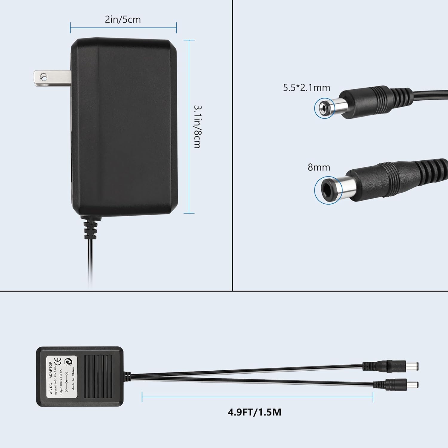 US-Stecker 3-in-1 AC-Netzteila – Gaming Accessories Dropshipping Bewertung und Preis