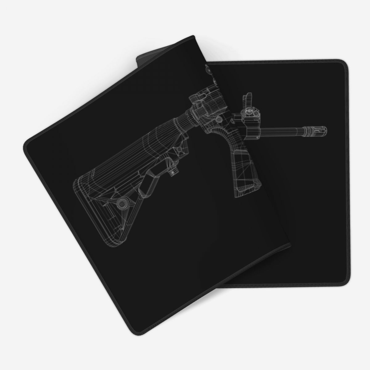 Großes Mauspad mit Waffen-Mech – Gaming Accessories Drawing Bewertung und Preis